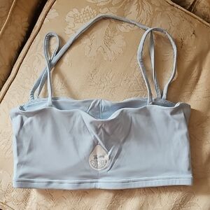 Rumble Boxing Light Blue Sports Bra